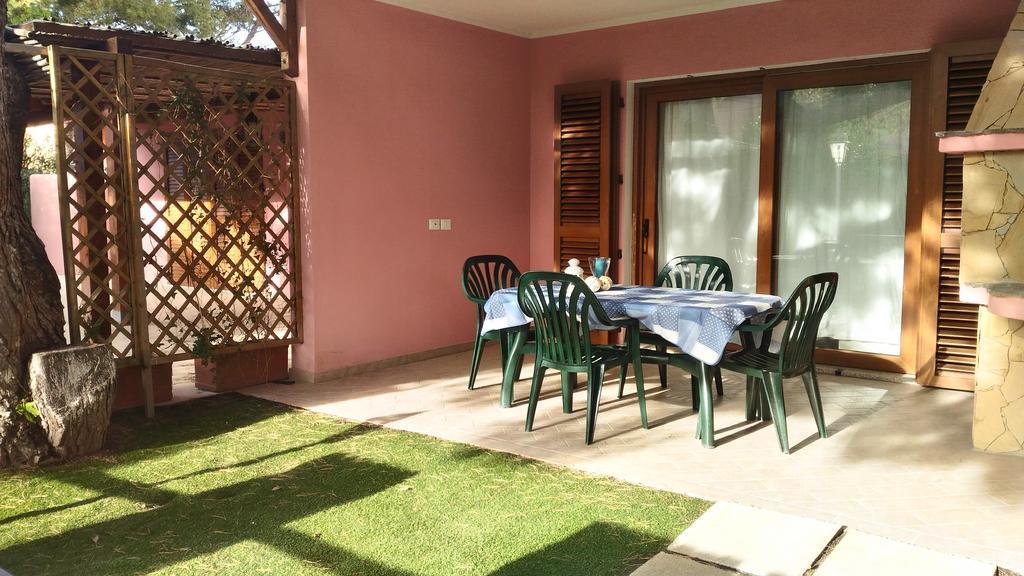 Casa Rubina Villa Porto Pino Bagian luar foto